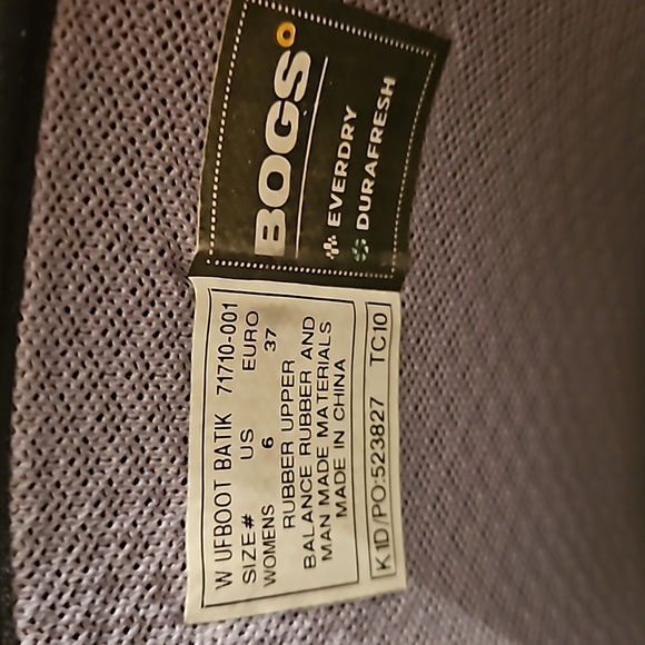 GUC Bogs Size 6 rain boots - Picture 5 of 5